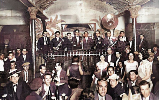 La Criolla_Escenario Orquesta_1929