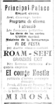 Mimosa en Principal Palace_La Publicitat 17-04-1927